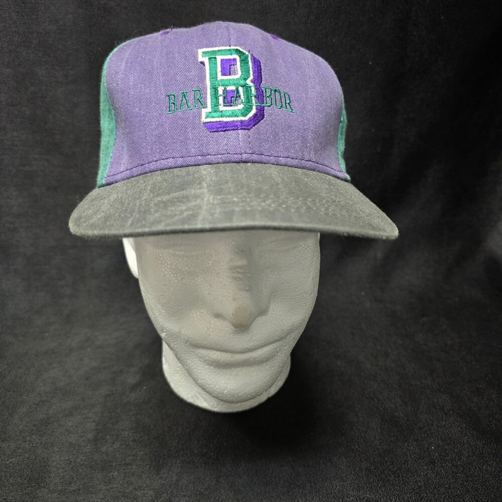 Vintage Bar Harbor Multi-Color Strapback Hat